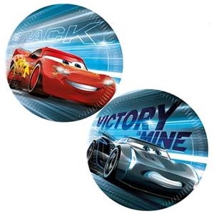 Pratos Cars Victory, 23 cm, 8 unid.