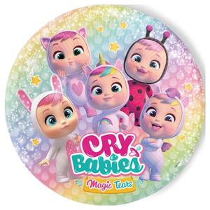 Pratos Cry Babies Magic Tears, 23 cm, 8 unid.