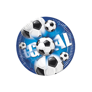 Pratos Futebol, 10 Unid.