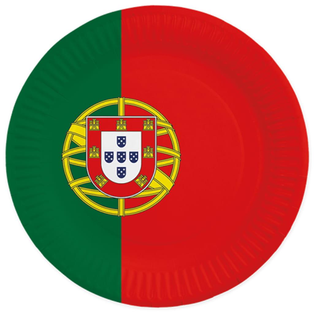 Pratos Portugal, 22 cm, 8 unid.