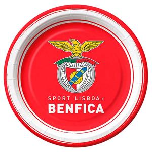 Pratos SL Benfica, 8 unid.