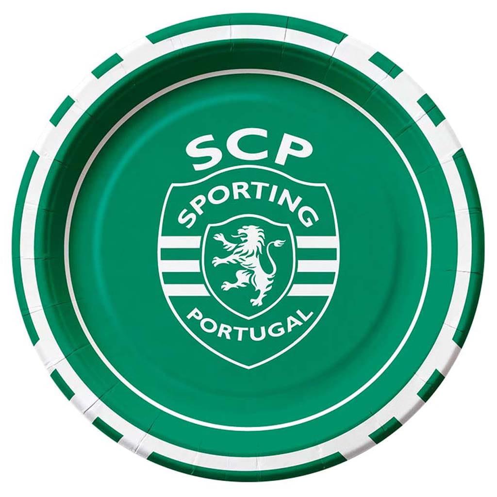 Pratos Sporting CP, 8 unid.