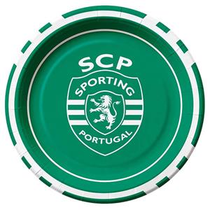Pratos Sporting CP, 8 unid.