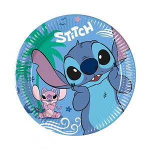 Pratos Stitch, 20 cm, 8 unid.