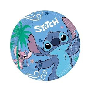 Pratos Stitch, 20 cm, 8 unid.