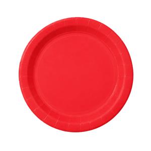 Pratos Vermelhos, 17 cm, 8 unid.