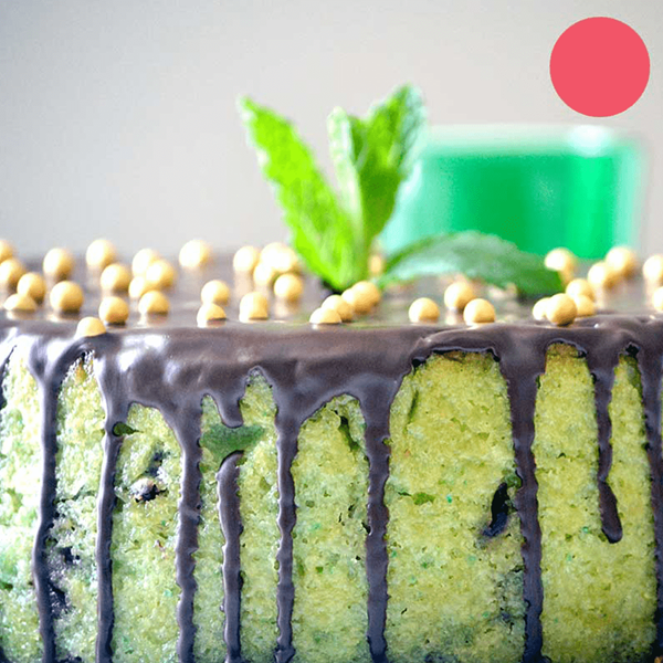 Preparado Bolo Menta com Pepitas de Chocolate, 500 Gr.