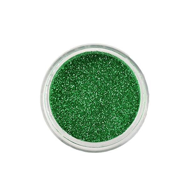 Purpurina Fina Biodegradável Verde Primavera Superstar, 6 ml