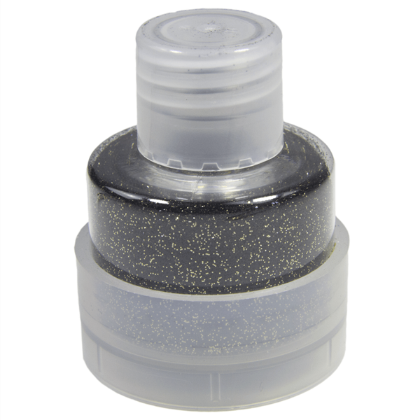 Purpurina Preta e Dourada 25ml