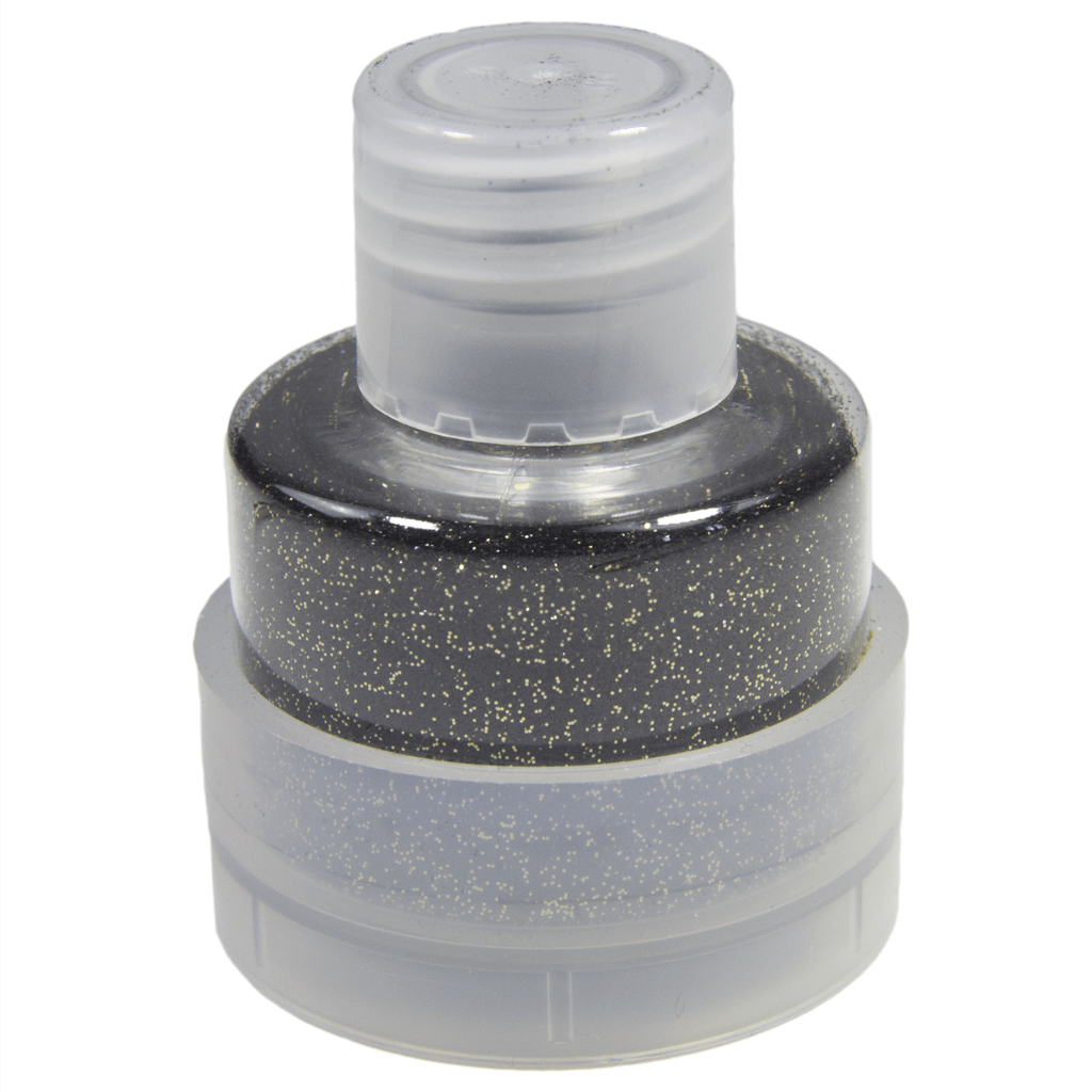 Purpurina Preta e Dourada 25ml