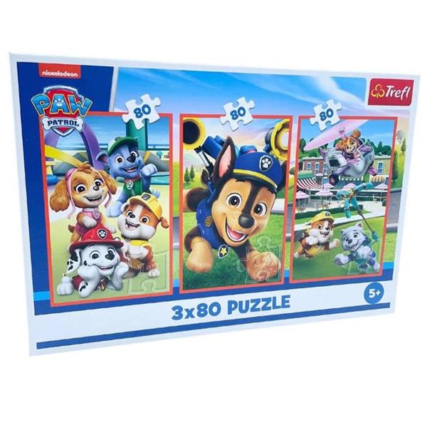 Puzzle 3 em 1 Patrulha Pata