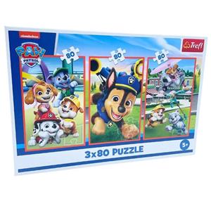Puzzle 3 em 1 Patrulha Pata