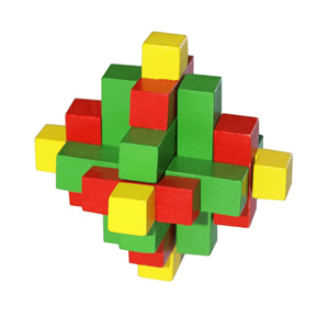 Puzzle 3D Madeira Tricolor
