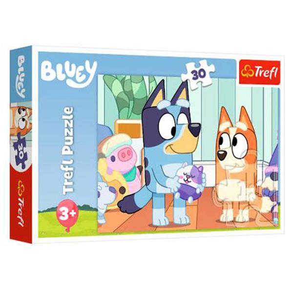 Puzzle Bluey e Bingo 30 peças