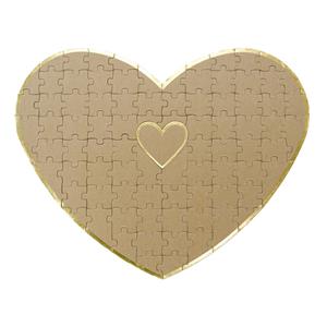 Puzzle Coração para Dedicatórias