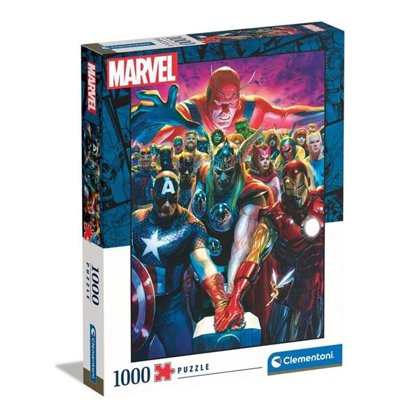 Puzzle Marvel Heroes Unite 1000 Peças