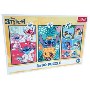Puzzles 3 em 1 Stitch Disney