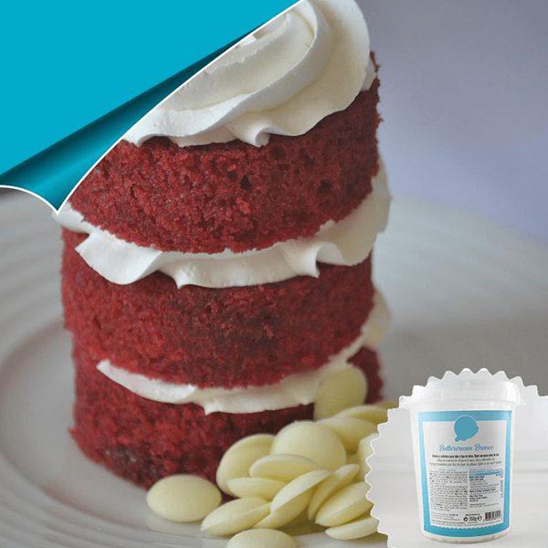 Recheio Buttercream Branco 350 Gr.