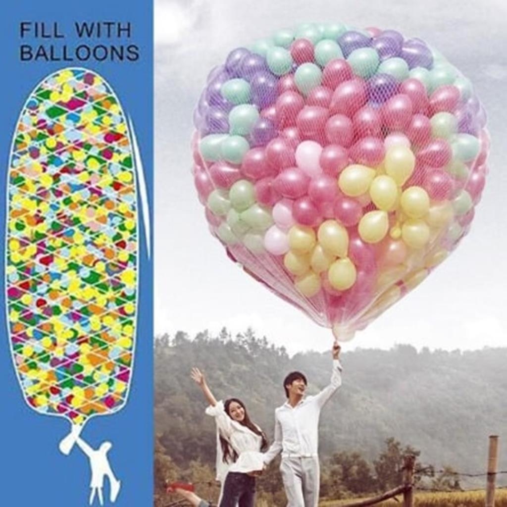Rede Largada 1000 Balões Tecido Especial Fibra