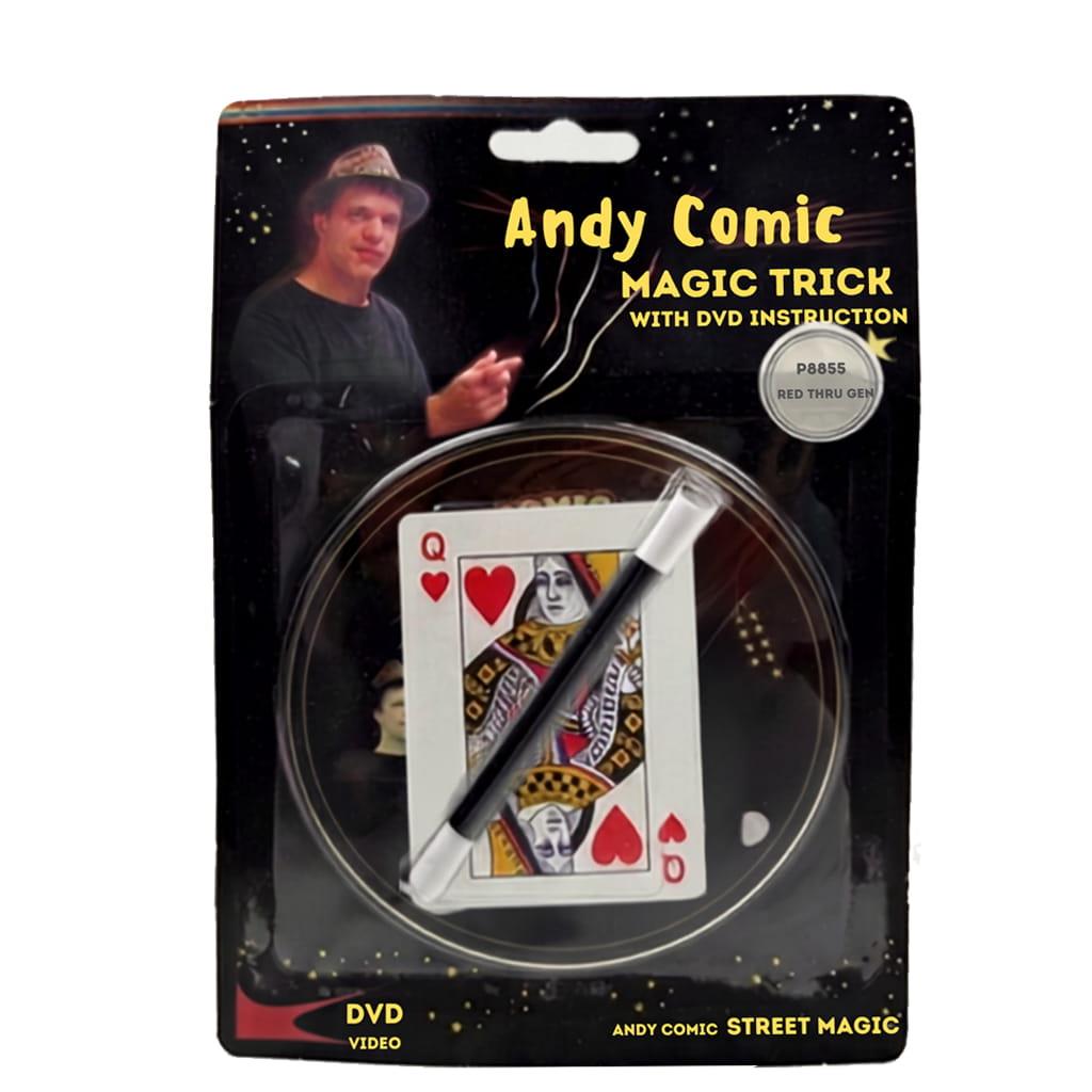 Rod Thru card andy comic