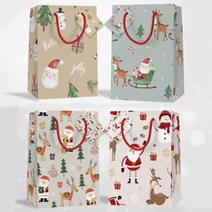Saco de Papel Desenhos Natalícios Grande