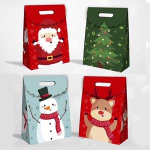 Saco de Papel Figura Natalícia Médio