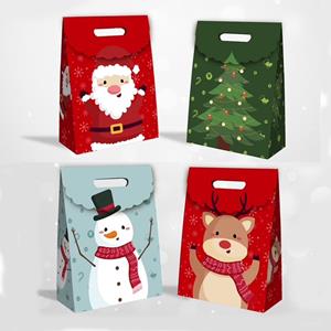 Saco de Papel Figura Natalícia Pequeno