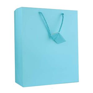 Saco de Papel Grande Azul