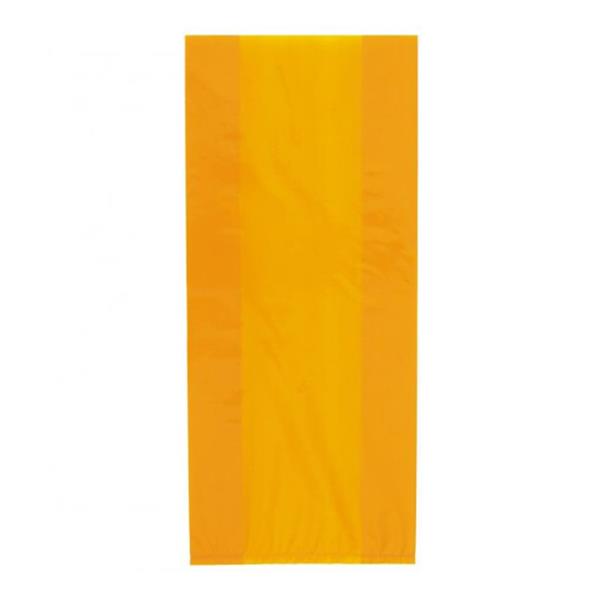 Sacos Gomas Retangular Laranja, 30 unid.