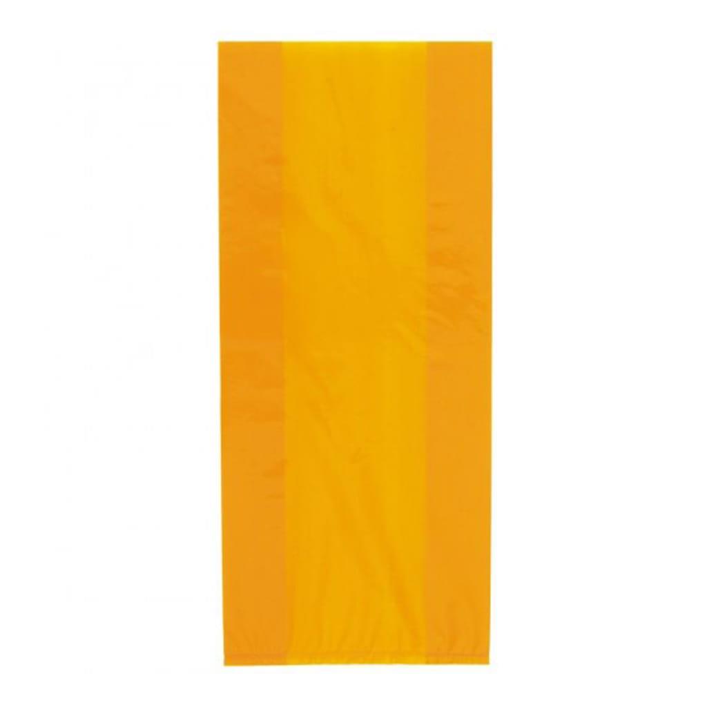 Sacos Gomas Retangular Laranja, 30 unid.