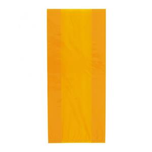 Sacos Gomas Retangular Laranja, 30 unid.