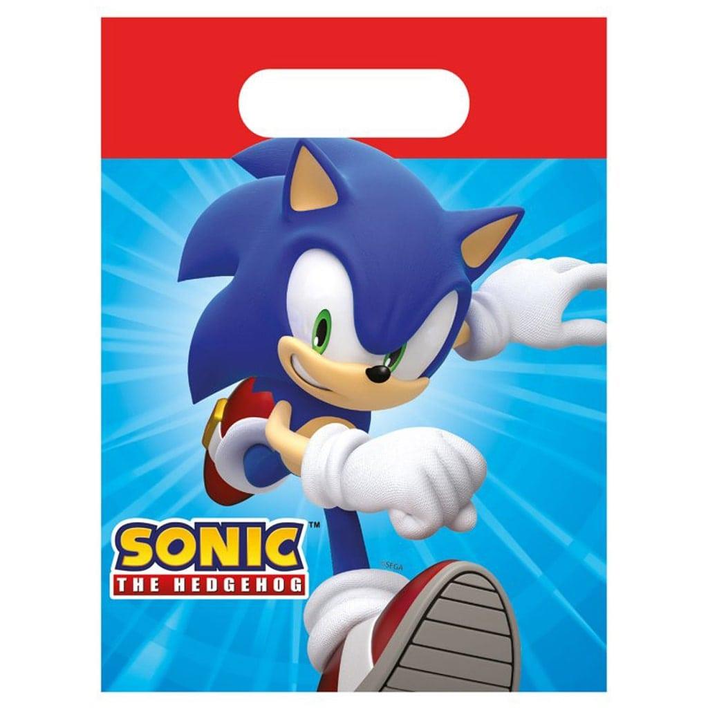 Figura Boneco Sonic  O Segredo das Festas - LOJA DE ARTIGOS PARA BOLOS E  FESTAS