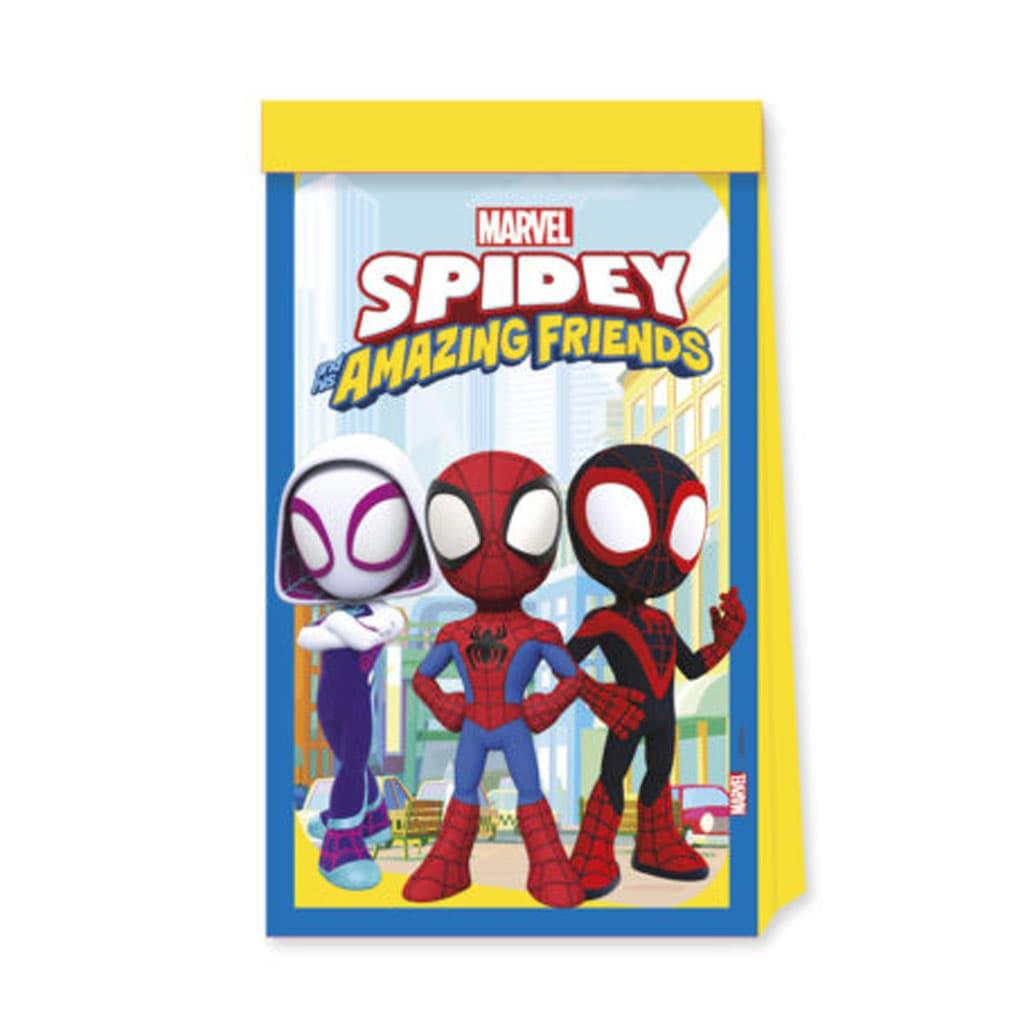 Sacos Spidey e a Super Equipa Marvel, 4 unid.