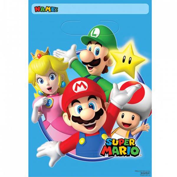 Sacos Super Mario, 8 unid.