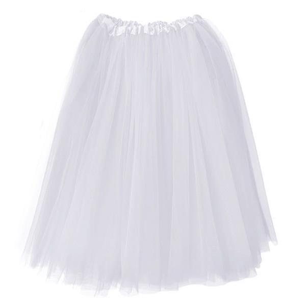 Saiote Tutu Branco, 60 Cm