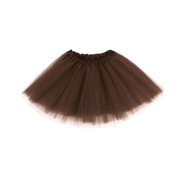 Saiote Tutu Castanho, 35 cm