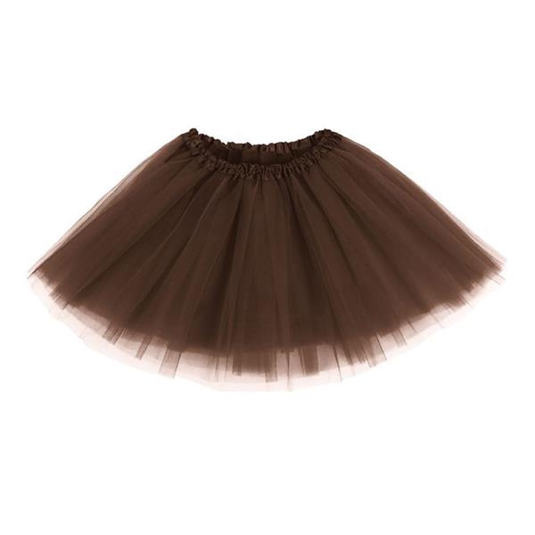 Saiote Tutu Castanho, 45 cm