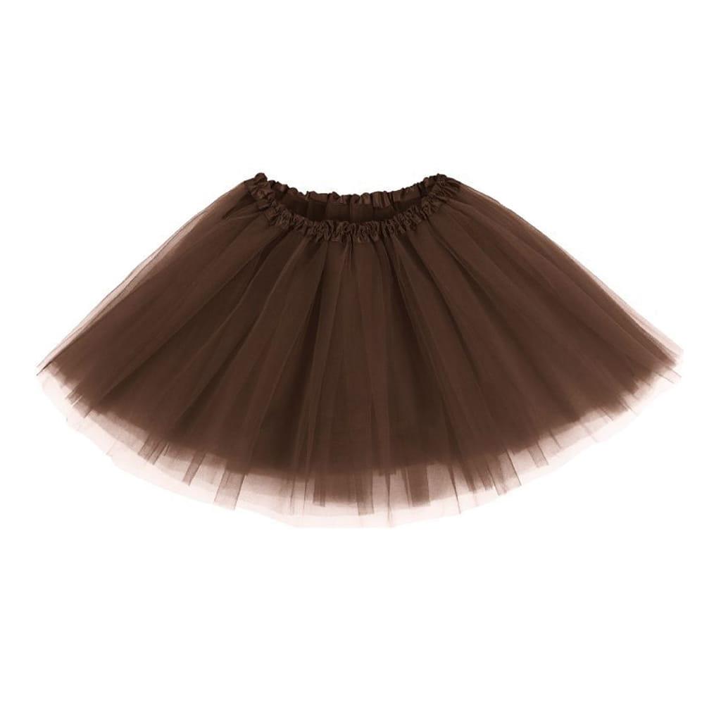 Saiote Tutu Castanho, 45 cm