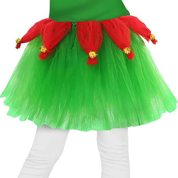 Saiote Tutu Elfo de Natal, Criança
