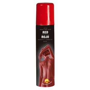 Spray Vermelho Corpo e Cabelo
