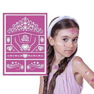 Stencil Maquilhagem  Princesas