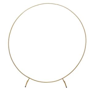Suporte Dourado Redondo para Cenário