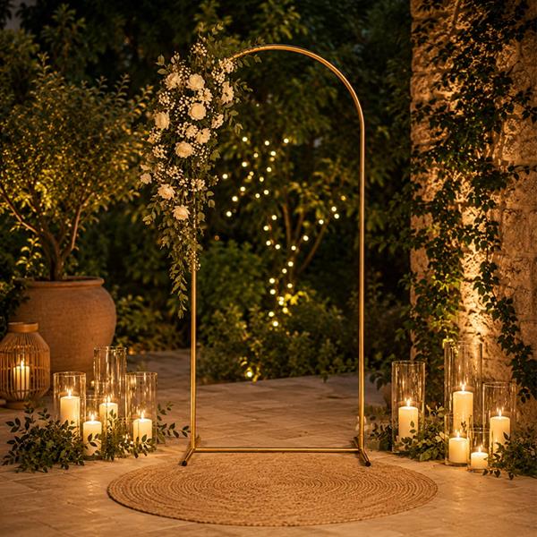 Suporte para Cenário Arco Dourado Pequeno