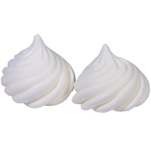 Suspiros Brancos Frisados, 25 gr.