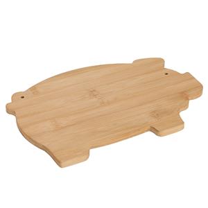 Tábua Forma de Porco em Bambu Tábua Forma de Porco em Bambu