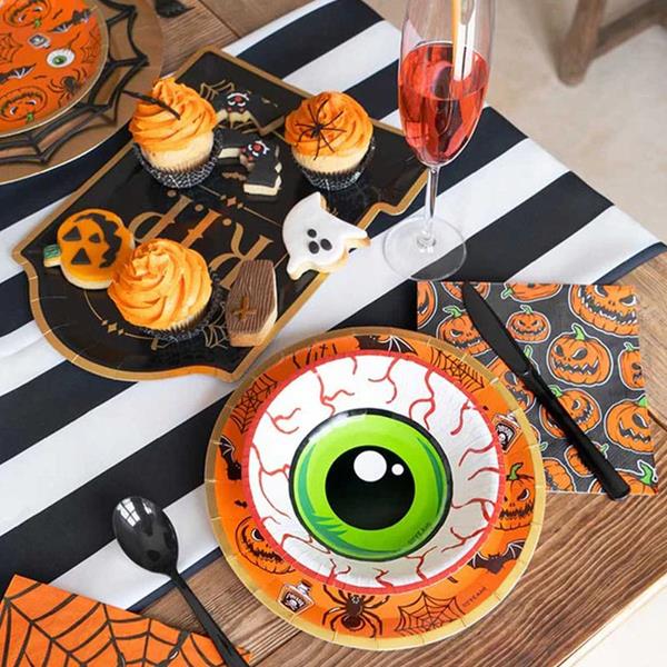 Taças Olhos Halloween, 6 unid.