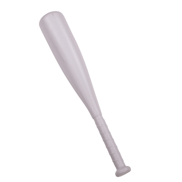 Taco de Basebol Branco em Plástico, 50cm