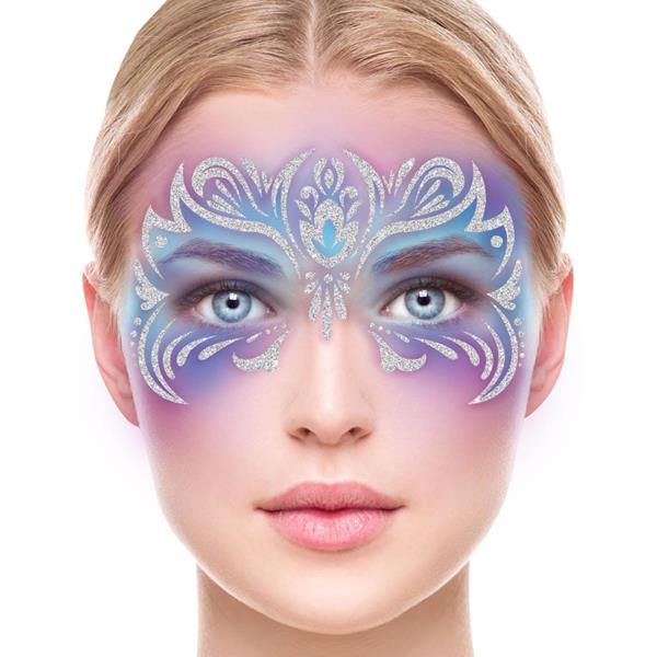 Tatuagem Adesiva Fada do Mundo Encantado Prateada