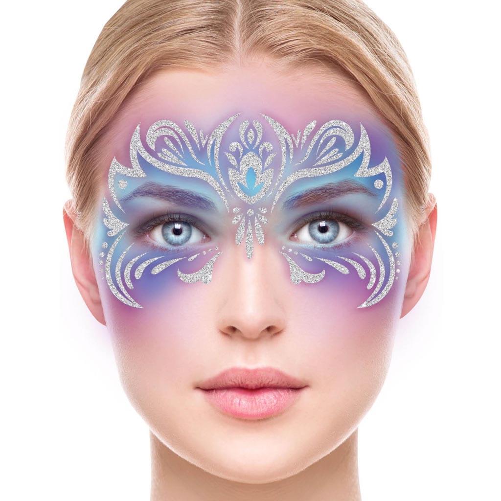 Tatuagem Adesiva Fada do Mundo Encantado Prateada