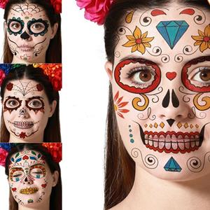 Tatuagem Temporária Catrina Dia dos Mortos